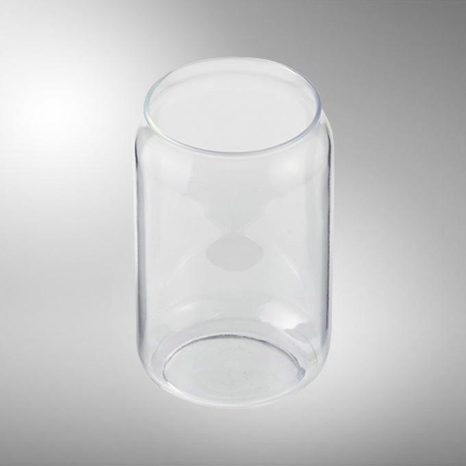 クリア缶型グラス330ml