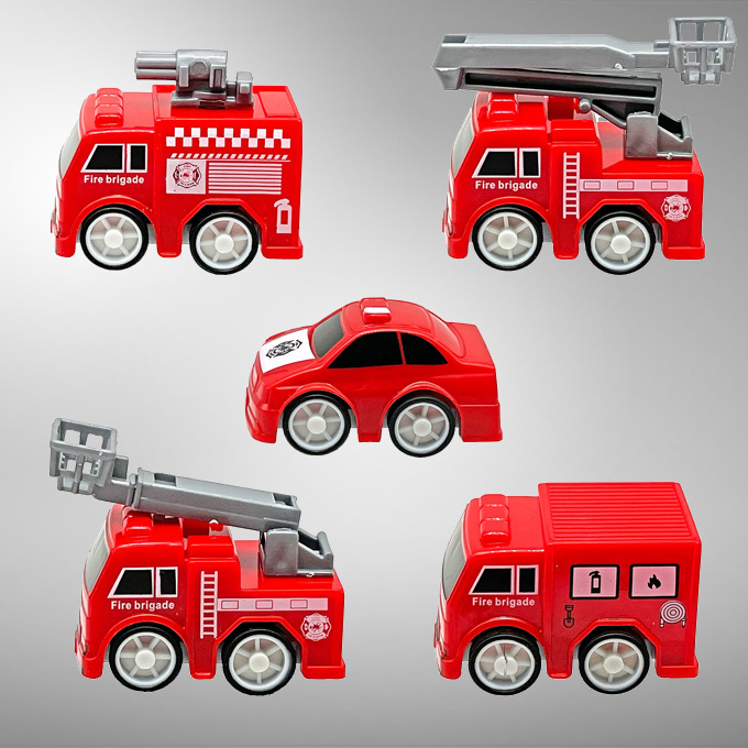 プルバック消防車
