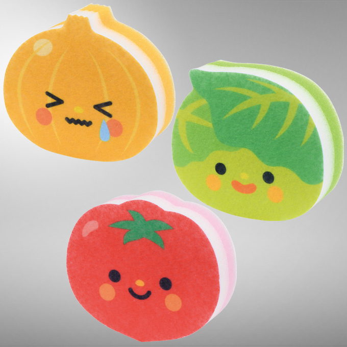 野菜さんキッチンスポンジ