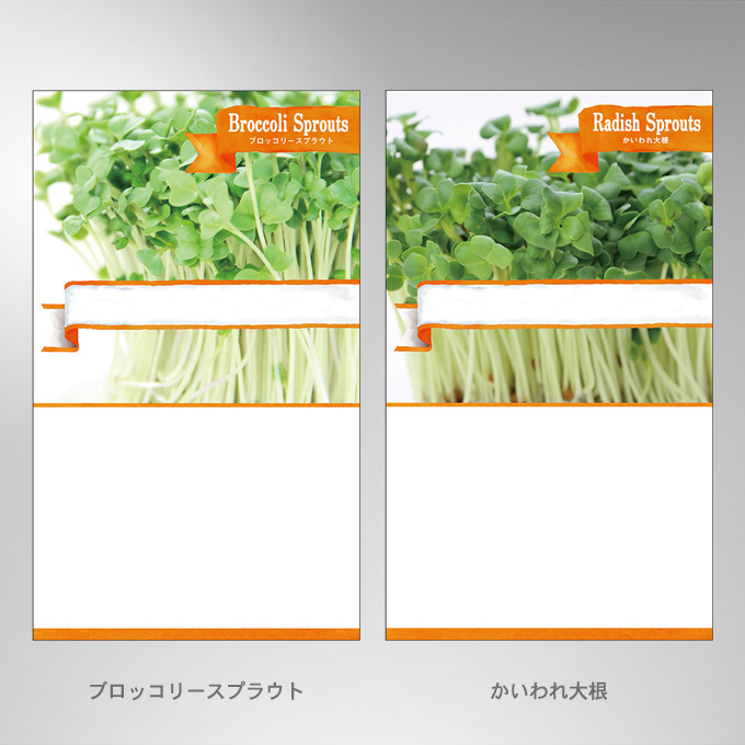 広告・スプラウトの種