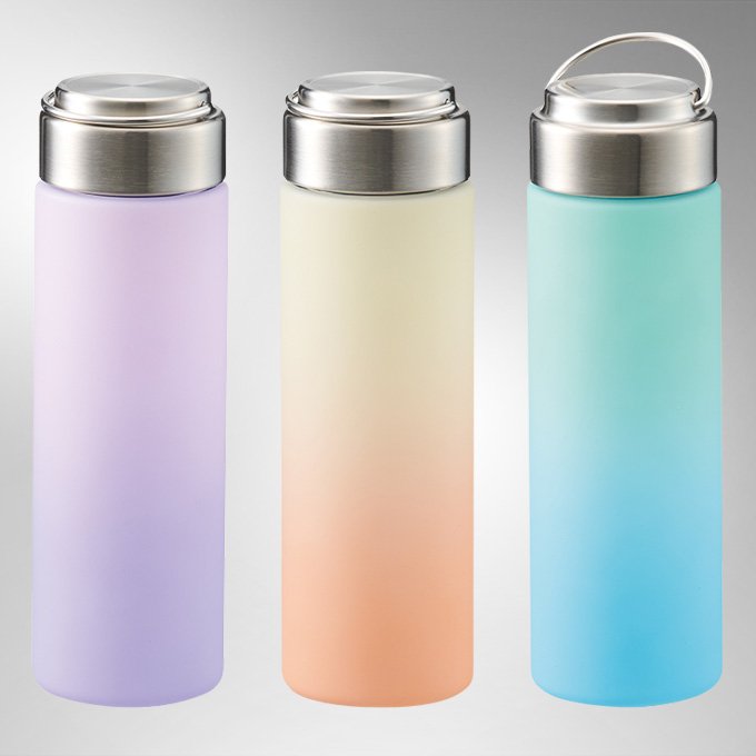グラデーションハンドルクリアボトル500ml