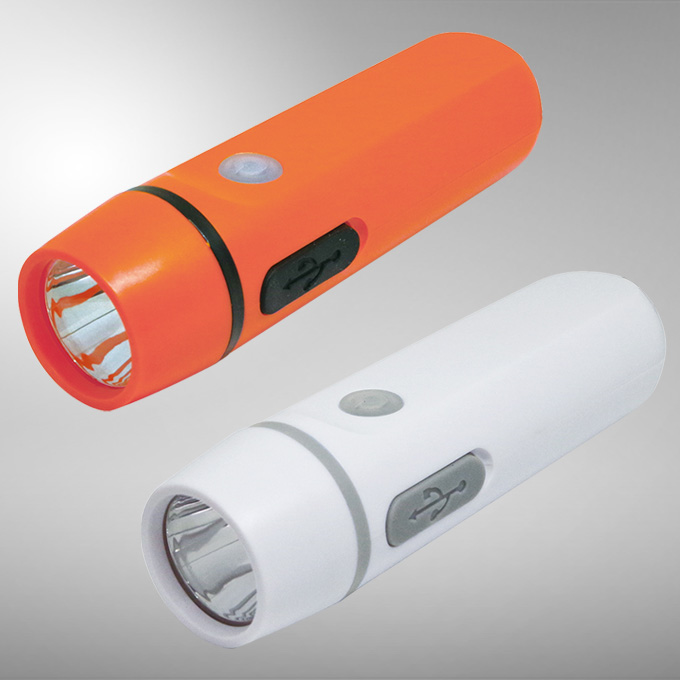 ダイナモ&USB充電ライト