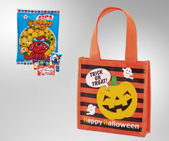 ハロウィントートお菓子入