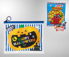 ハロウィンA5ポーチお菓子入