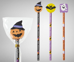 ハロウィン消しごむ付えんぴつ