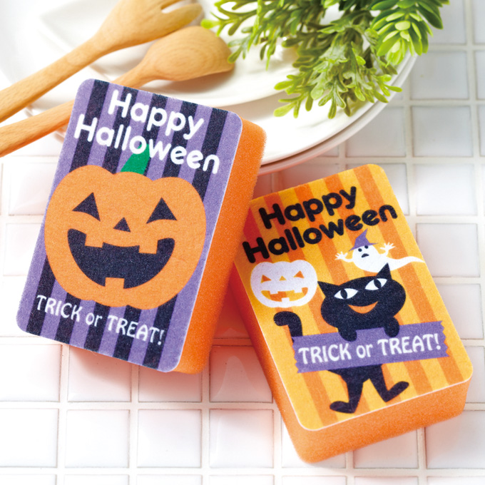ハロウィンキッチンスポンジ(1コ入)