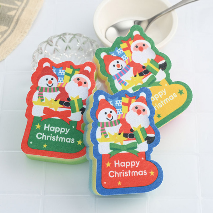 クリスマスダイカットスポンジ1P