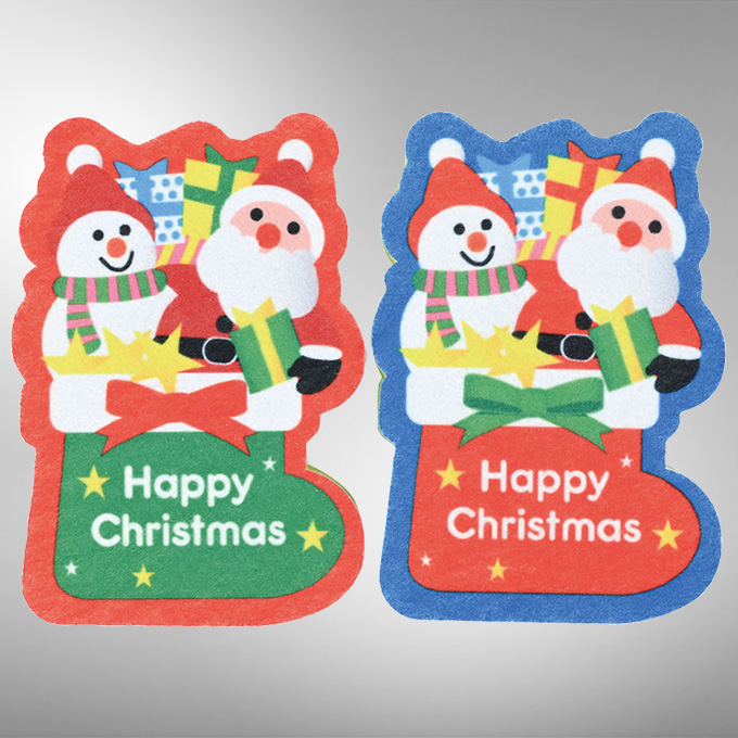 クリスマスダイカットスポンジ2P
