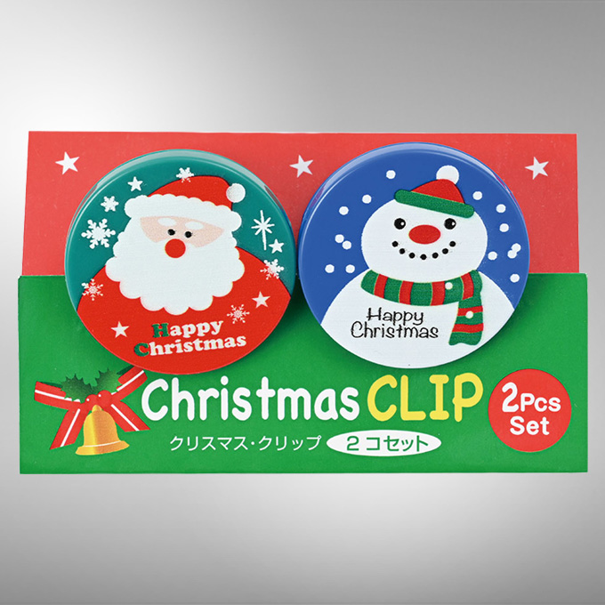 クリスマスクリップ2コ