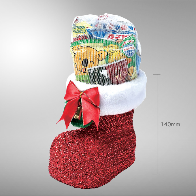クリスマスラメブーツ大