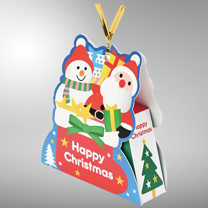 クリスマスオーナメントケース(シール付)