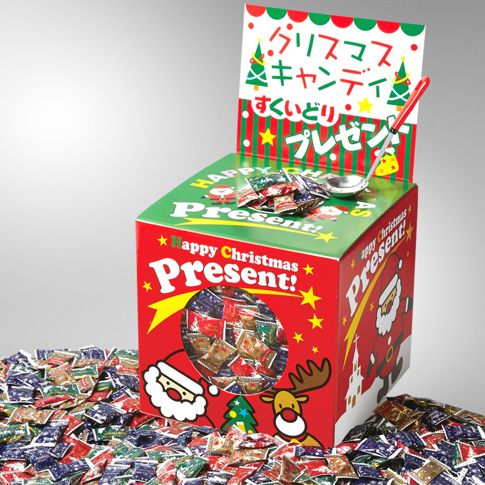 クリスマスキャンディすくいどり