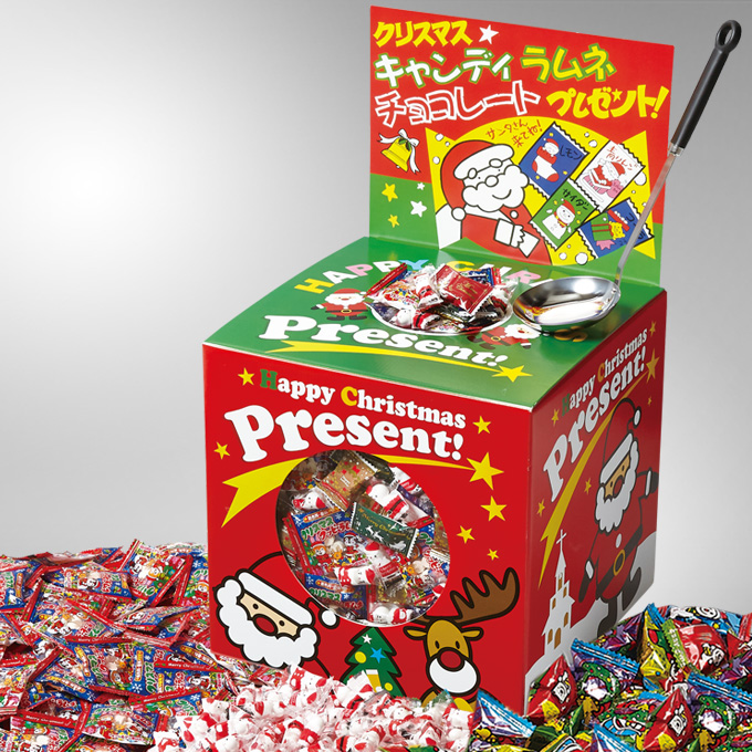 クリスマスお菓子すくいどりプレゼント