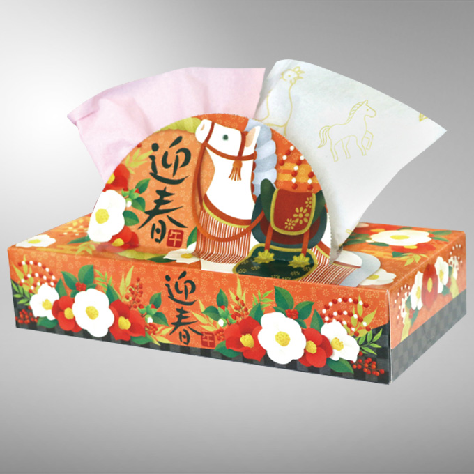 干支ティッシュ
